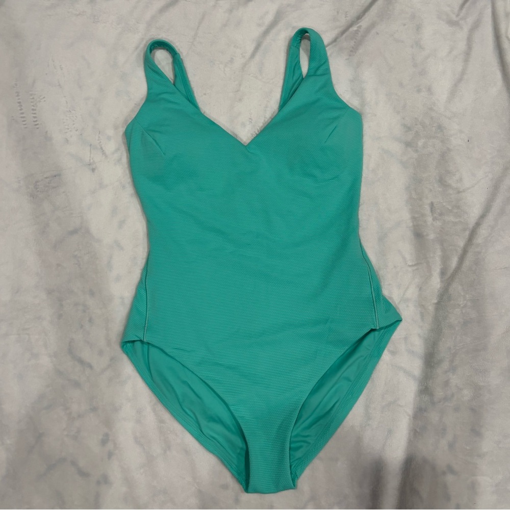 SPANX Mint Green One-Piece Swimsuit